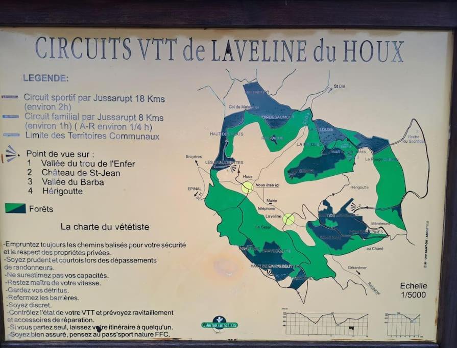 Gite Spa "La Foret Argentee" Proche Gerardmer Laveline-du-Houx Extérieur photo